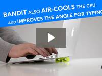 Video for BANDIT™ Laptop Rest Cord Wrap