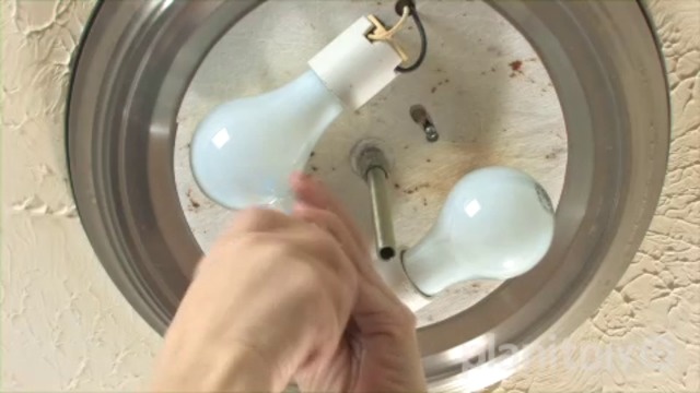 How To Replace A Light Fixture Planitdiy, How To Change A Light Bulb In Fixture