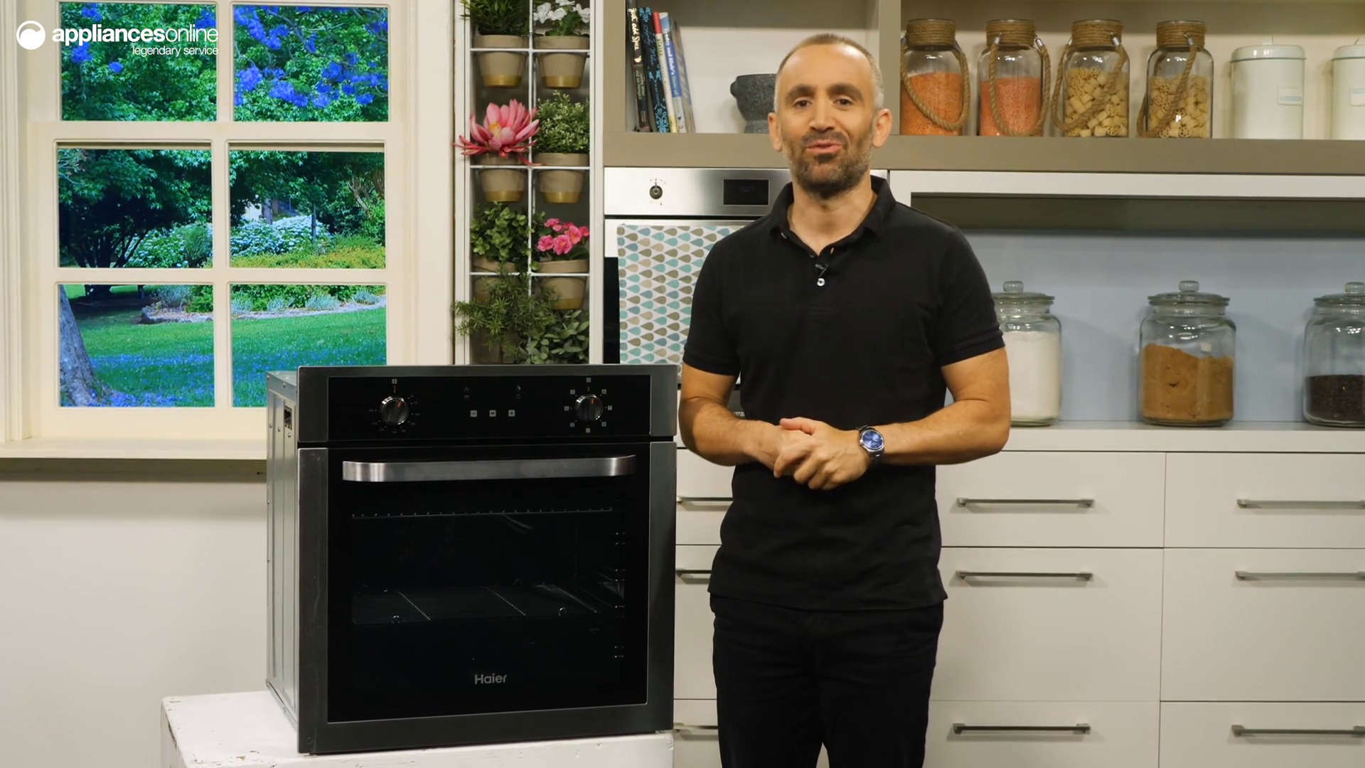 haier 60cm electric wall oven