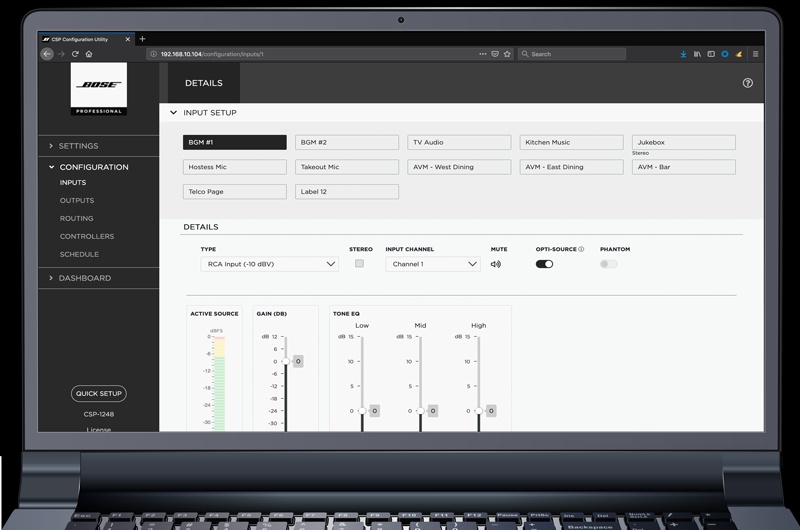 CSP Platform User Interface and Programming Workflow - CSP On Demand