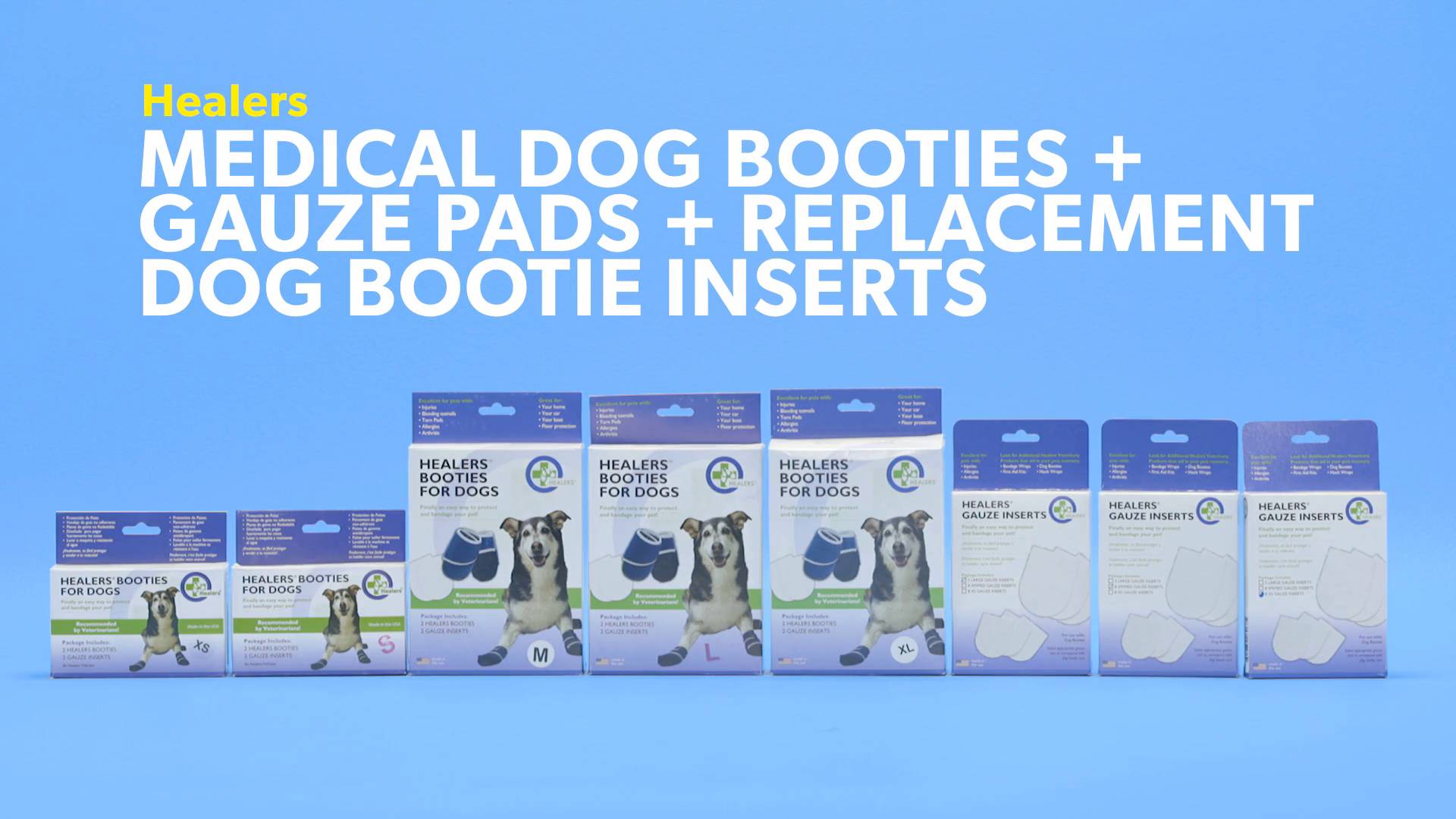 Healers medical discount dog boots