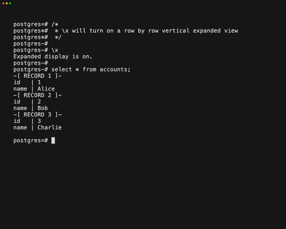 Get Started With the Postgres Command Line psql