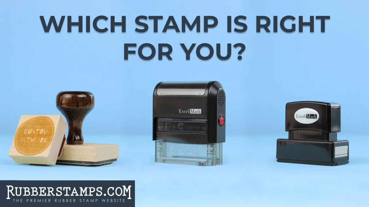 Types of Rubber Stamp Mounts: Which Stamp is Right for You? –