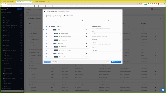 Deep Dive Ep03 – Zendesk Layout in Paligo and Preflight publishing