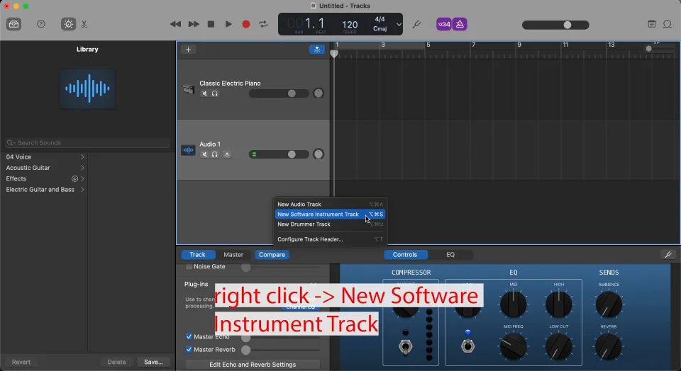 GarageBandでLofi Pandaが表示されない - Clark Audio