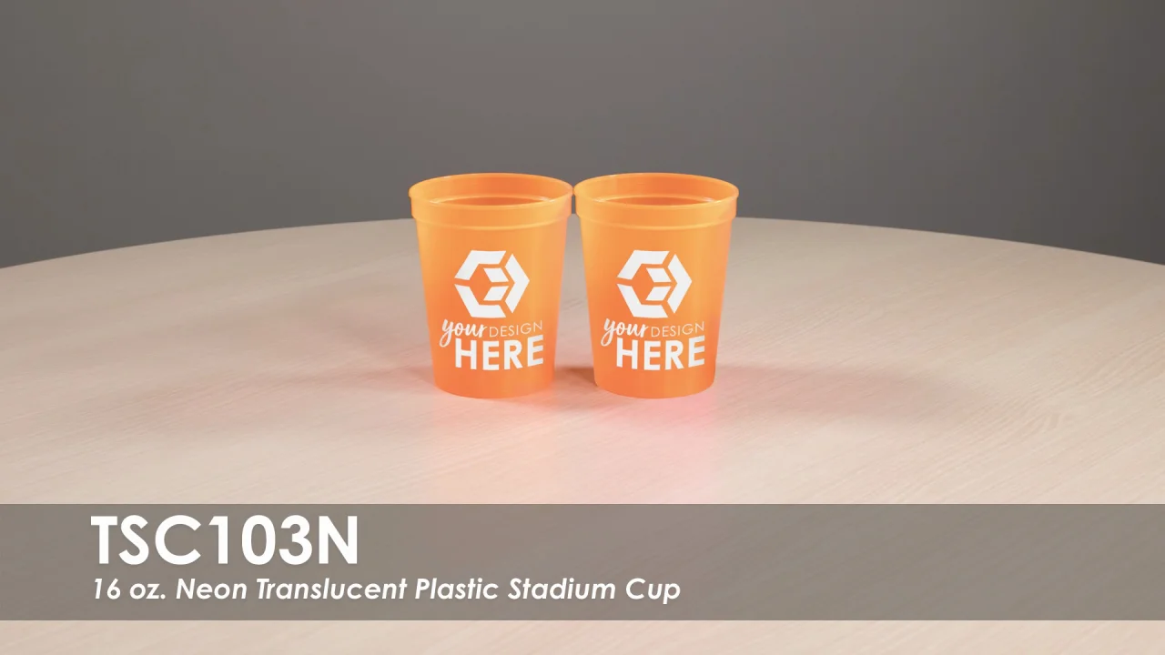 Recycled Stadium Measuring Cup, USA Made, 16 oz