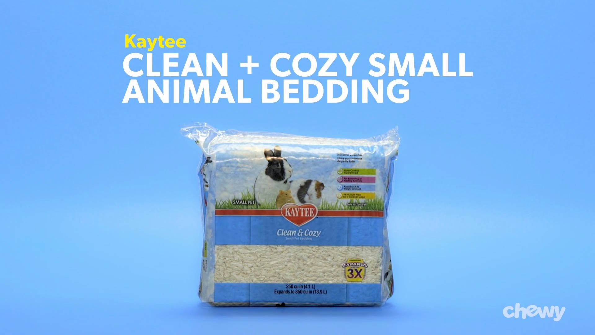 49.2-L Pets Guinea Pig Hamster Clean Cozy Soft Fluffy Litter Box Bedding White 