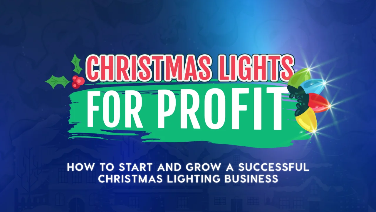 Christmas Light Training - How to Install Christmas Lights for Cash