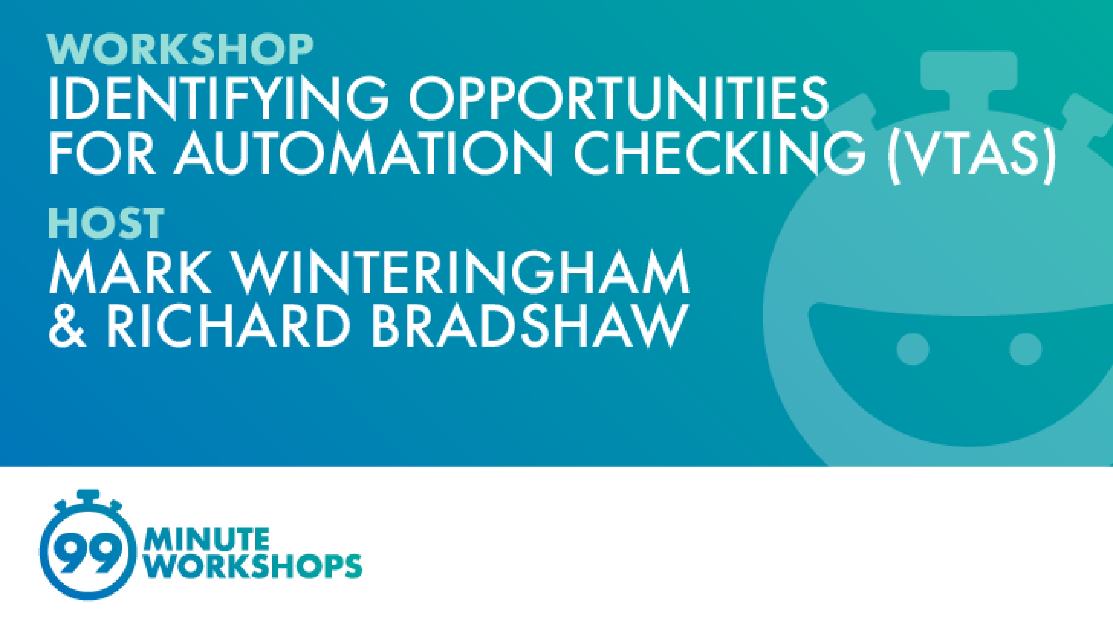 Identifying Opportunities For Automation Checking
