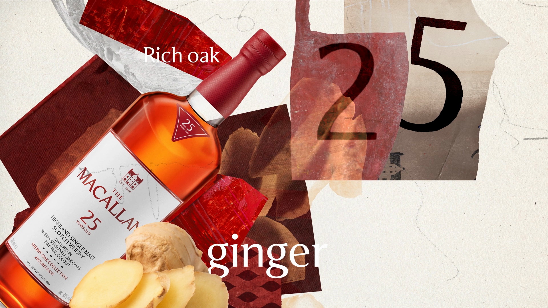The Macallan 25 Years Old Sherry Oak, 2025 Release | The Macallan®