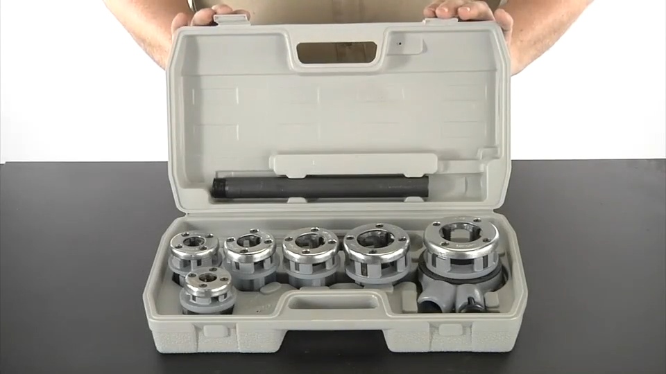 【のりまき】 Klutch Heavy-Duty Portable Electric Pipe Threader - Power