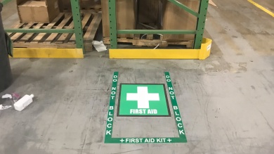 Electrical Panel Superior Mark Floor Sign Kit
