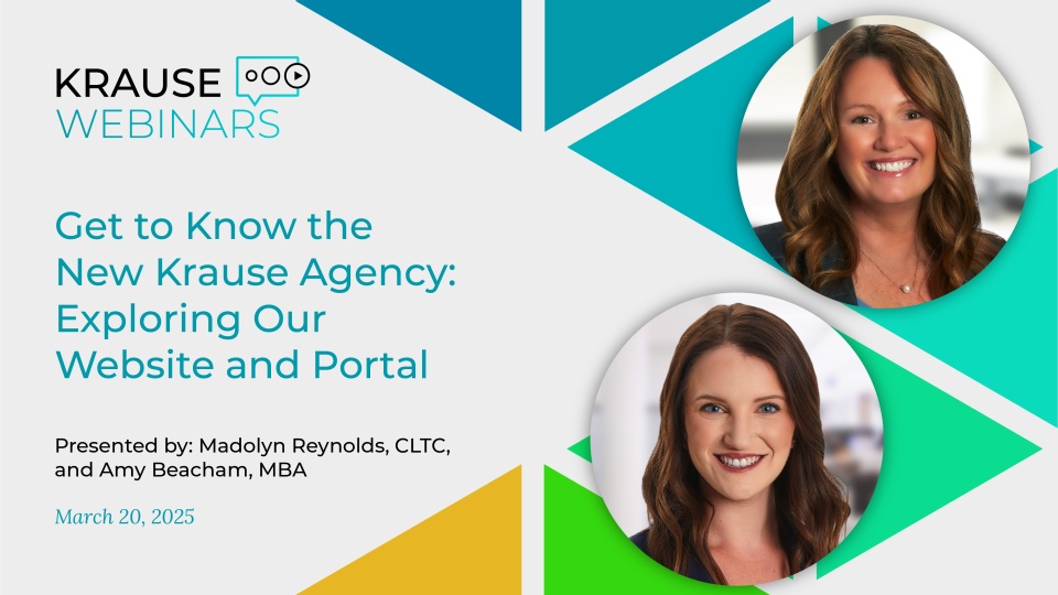 Get to Know the New Krause Agency: Exploring Our Website and Portal