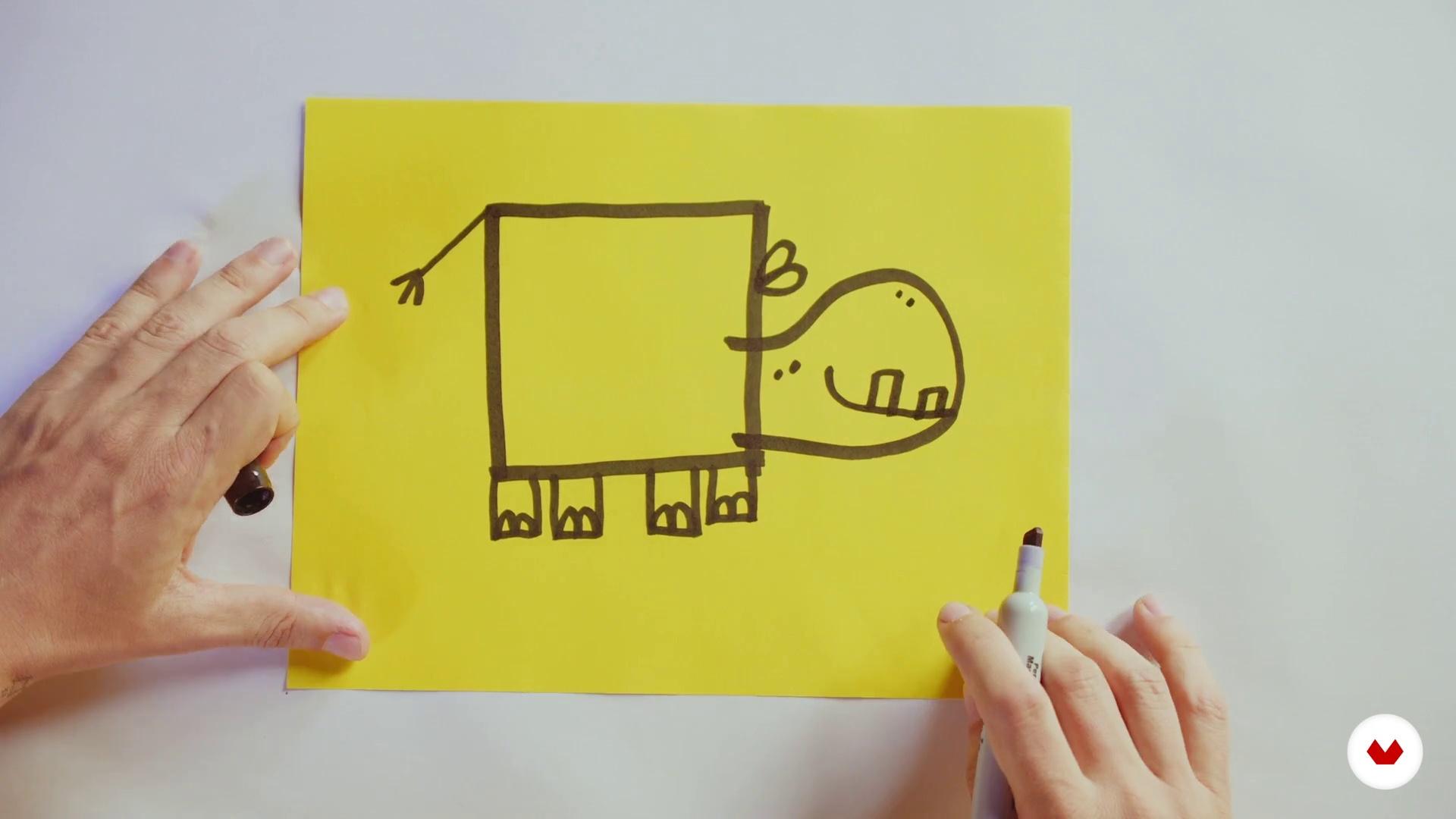 Building Animals With Geometric Shapes Drawing And Creativity For Big Little Artists Puno Domestika