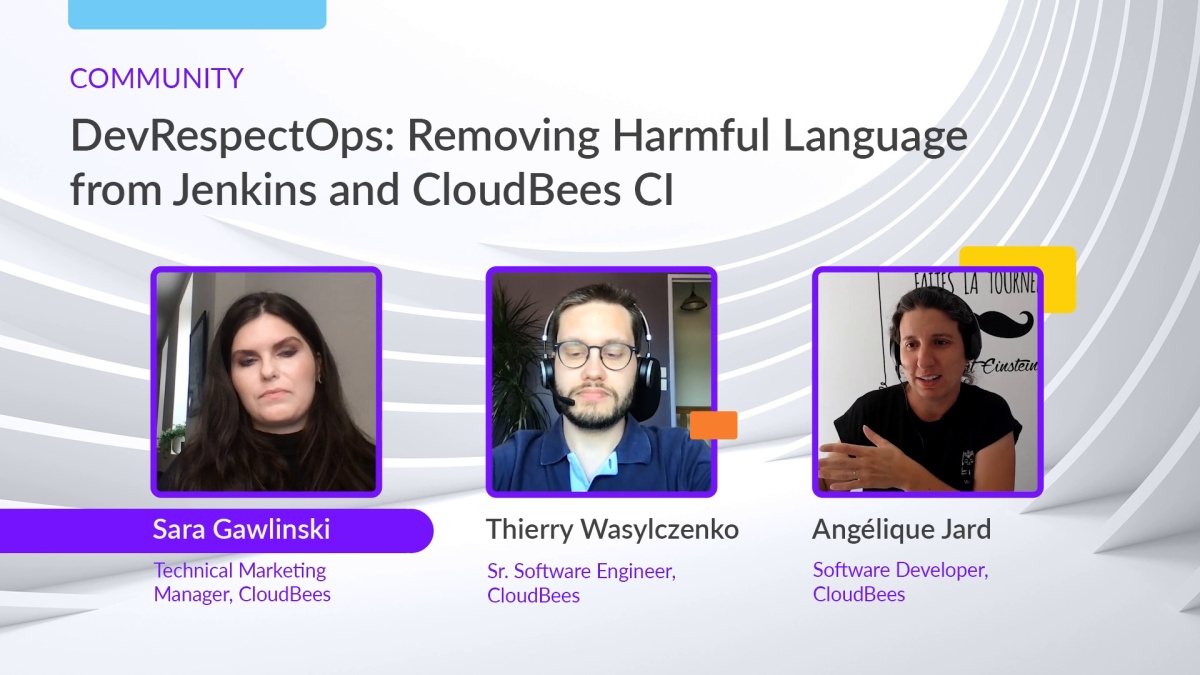 DevRespectOps: Removing Harmful Language from Jenkins and CloudBees CI