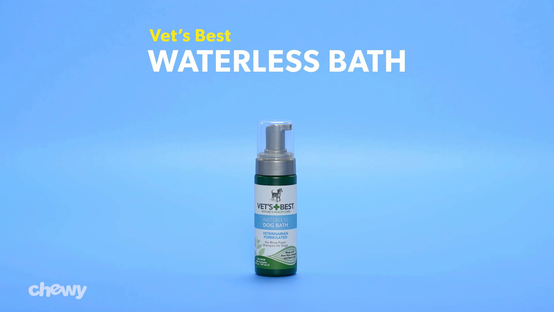 vet's best waterless dog bath