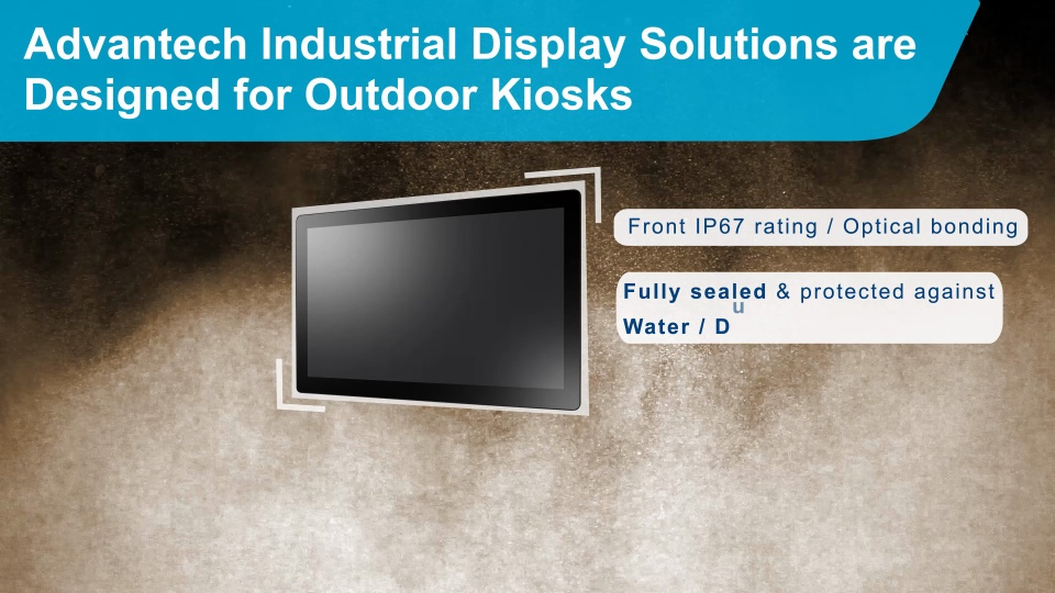 Outdoor Kiosk Display Solution Quick Guide Videos Advantech Connect