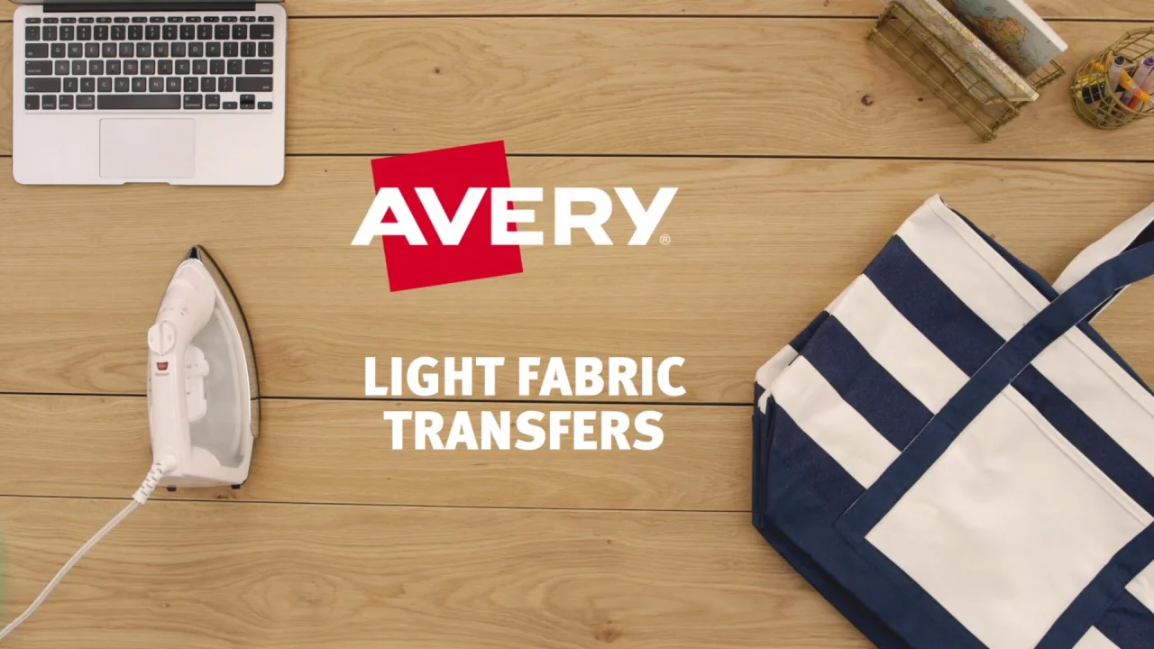 How To Use Avery Light Fabric Transfers