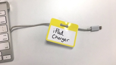Yellow Blank Tag