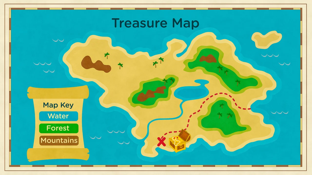 island map for kids