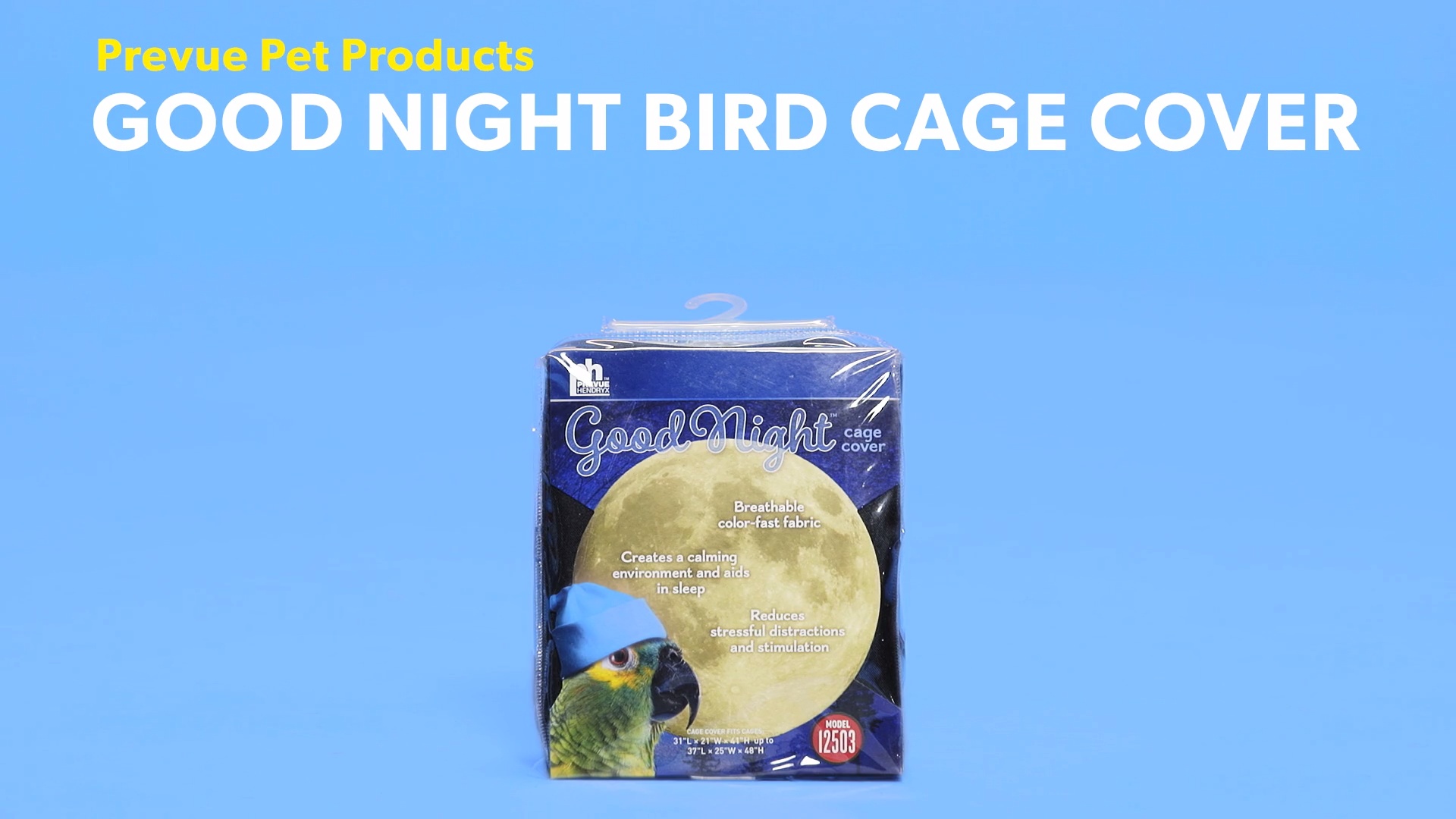 prevue pet bird cage cover