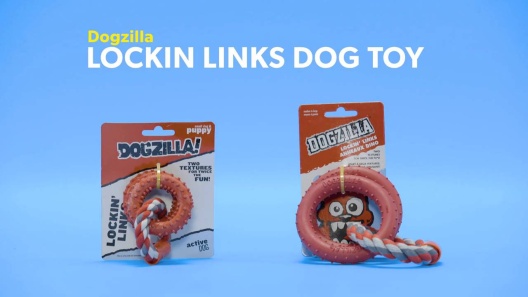 Discontinued - DOGZILLA Lockin Links Dog Toy, Small - Chewy.com