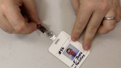 Self Laminating Wallet Card With Bulldog Clip