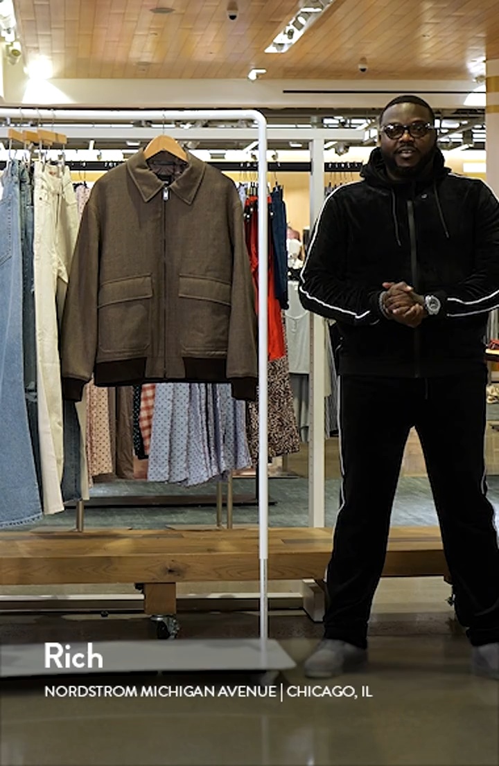 ジャケット・アウター switch look blouson Classical Origin ブルゾン アウター ポケットデザインWジップ