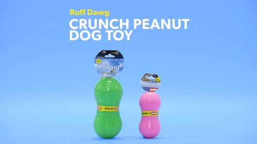 Peanut Chew Toy by Ruff Dawg - Assorted Color