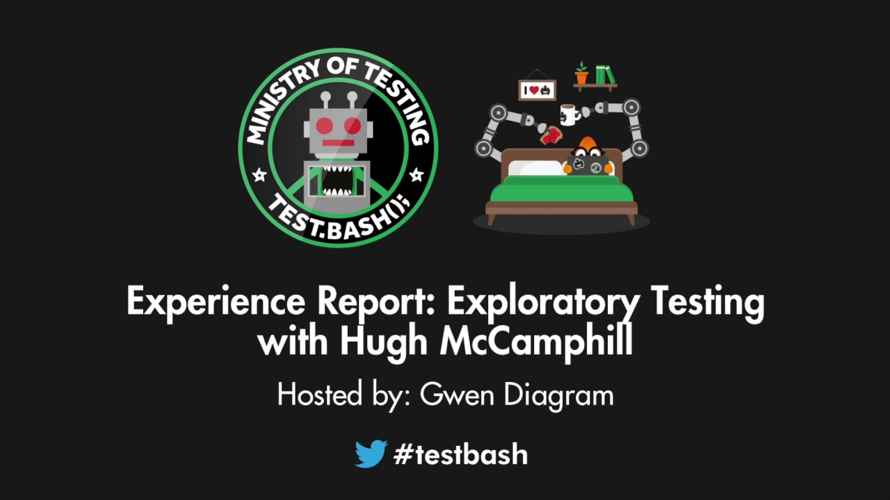 Experience Report: Exploratory Testing - Hugh McCamphill image