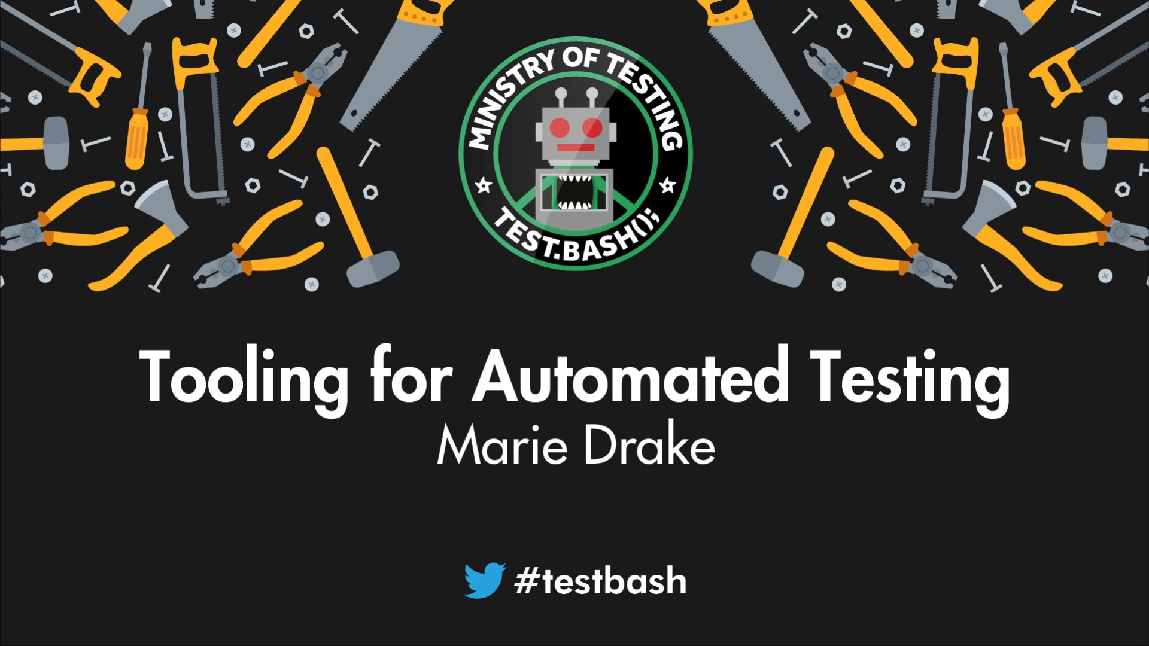 Tooling for Automated Testing with Marie Drake
