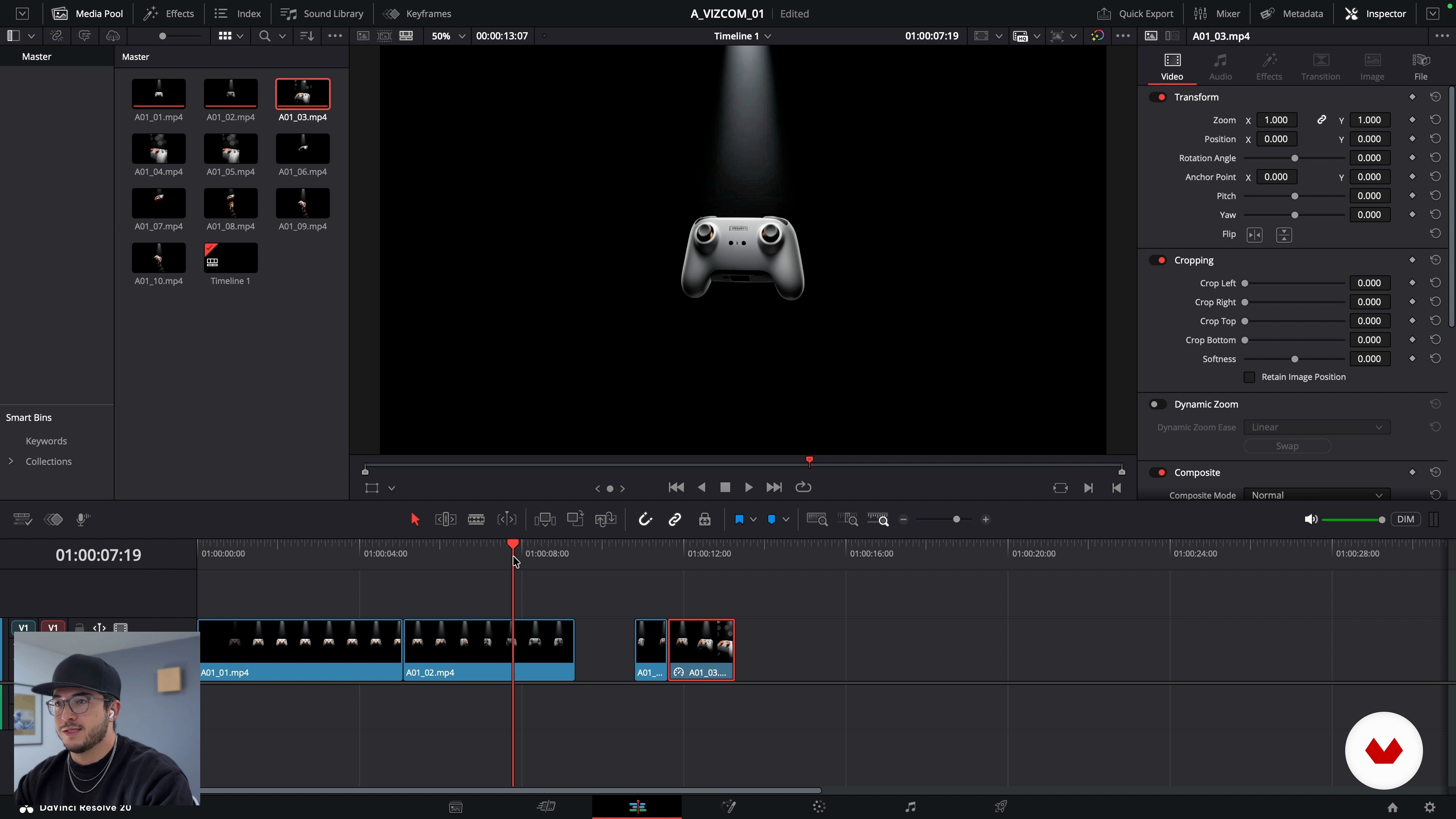 Export and professional presentation: post-production and closing
