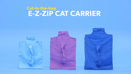 Cat-in-the-Bag E-Z-Zip Cat Carrier Cobalt X-Large