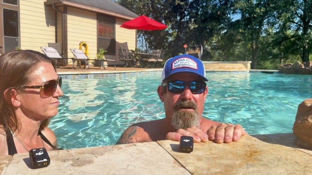 Paula's Bliss Pools customer testimonial video — press play to watch