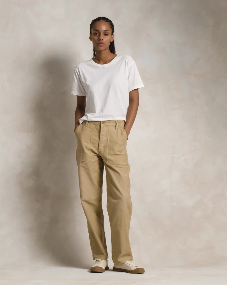 Polo Ralph Lauren Ricky Cotton Sateen Utility Pants | Nordstrom