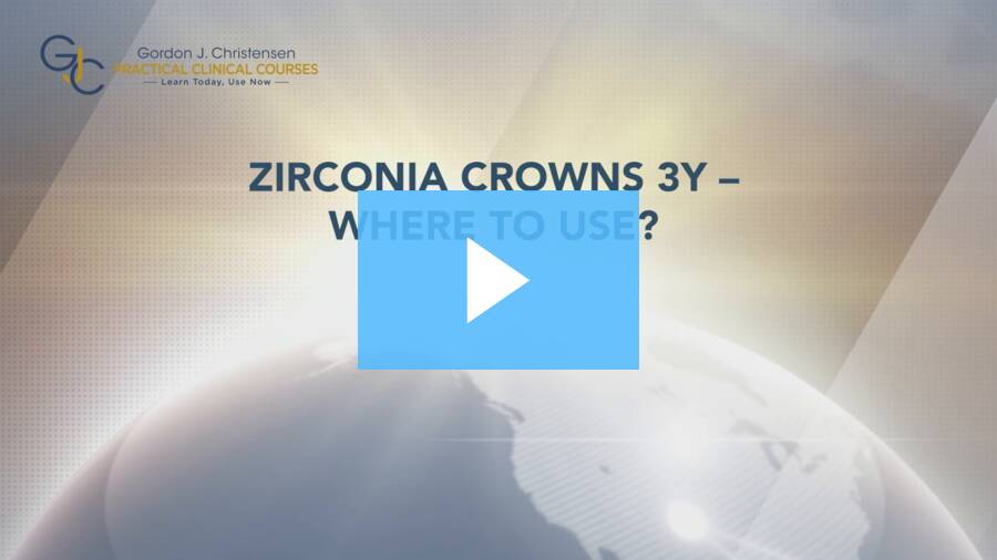 Q414 Zirconia Crowns 3Y - Where to use?