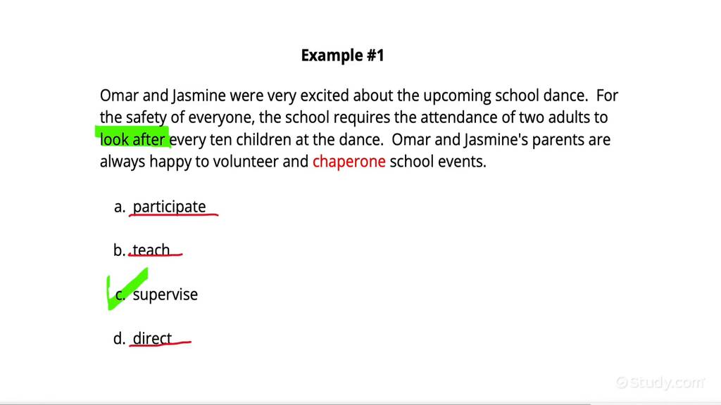 Analyze Paragraphs for Context Clues to Determine the Meaning of Words ...