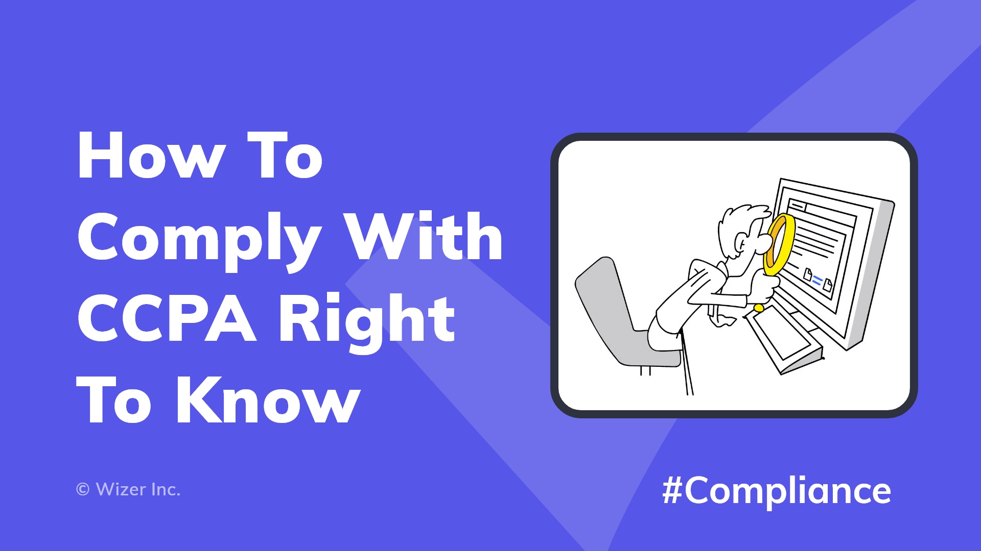 How To Comply With CCPA Right To Know