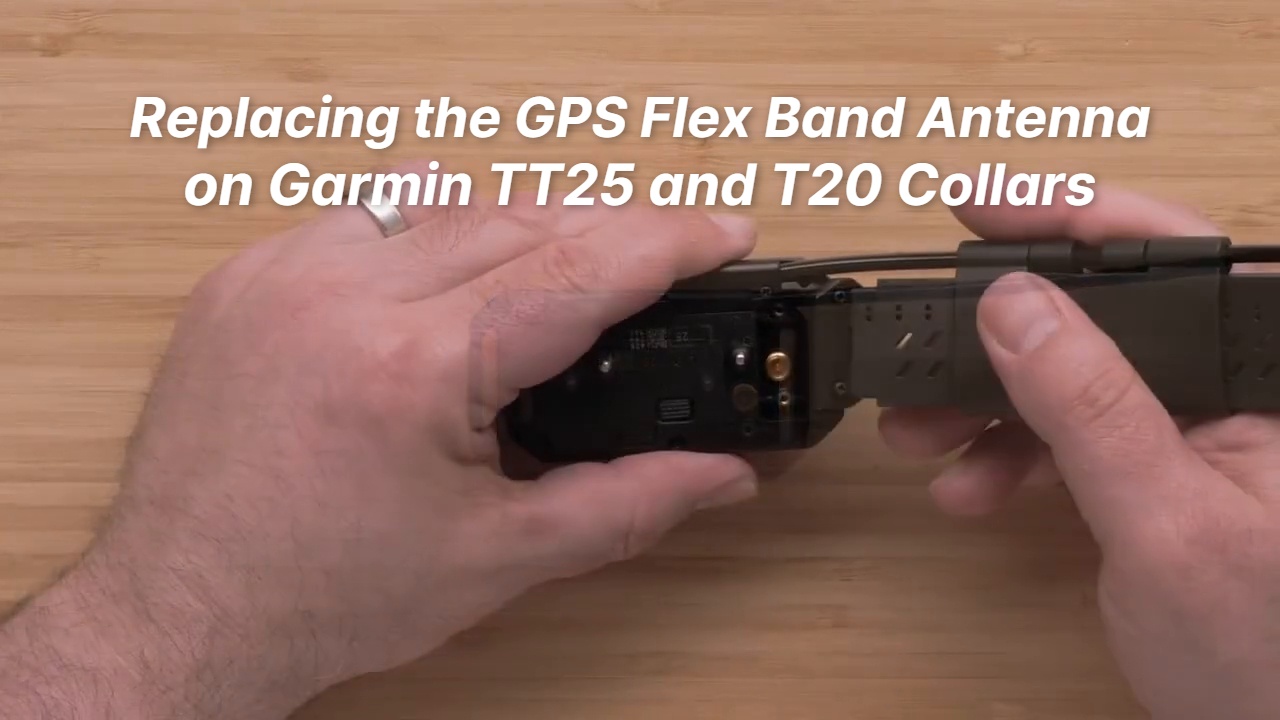 Garmin Alpha TT25 / T20 Zero-Length MINI Replacement Flex Band