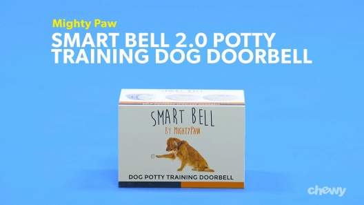 Mighty Paw Smart Bell 2.0, Dog Potty Communication Doorbell