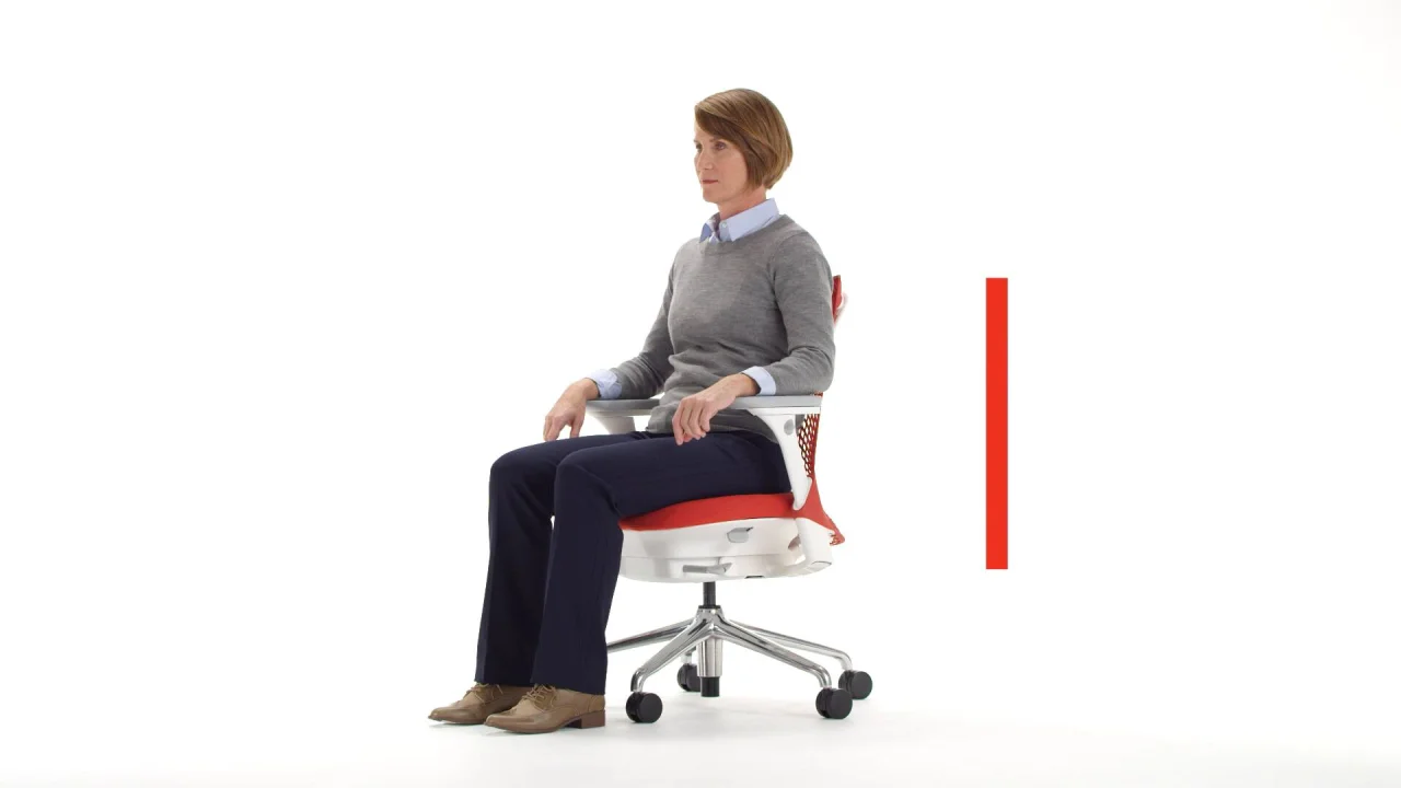 Herman Miller 速 (ハーマンミラー) セイルチェア 前屈対応！