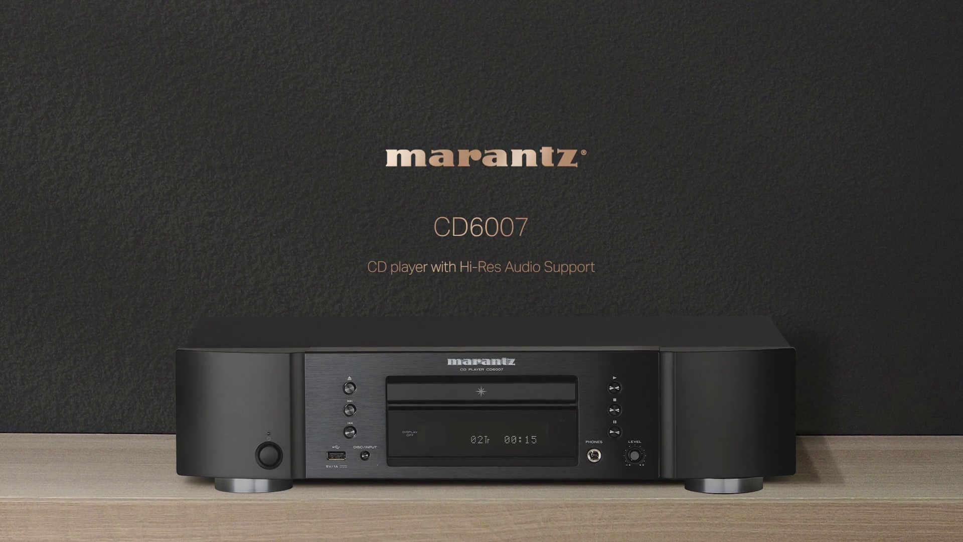 CD6007 - Slimline CD Player with Custom HDAM | Marantz