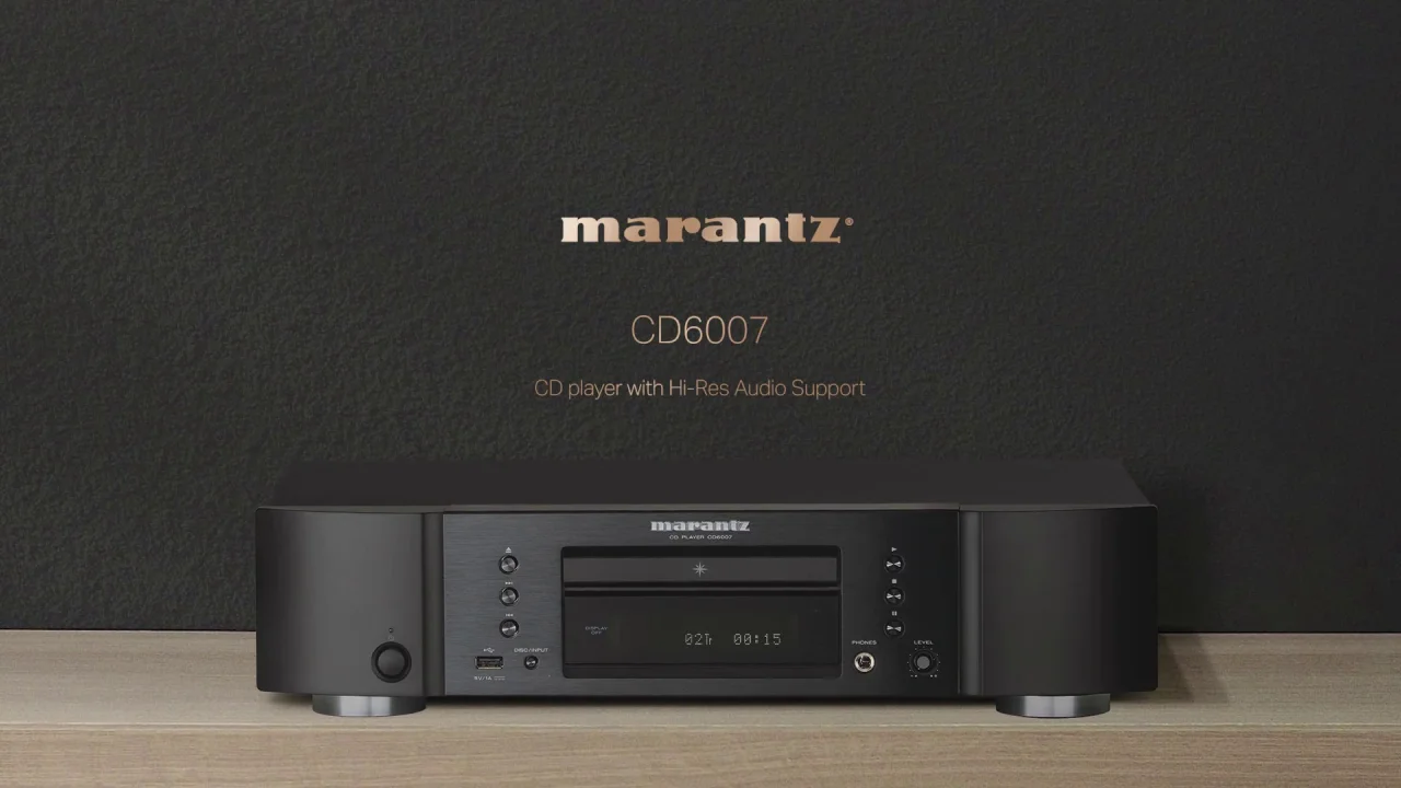 Verloren hart Keizer Verfijnen CD6007 CD Player - Finely-Tuned Audio Quality from CD or USB | Marantz™