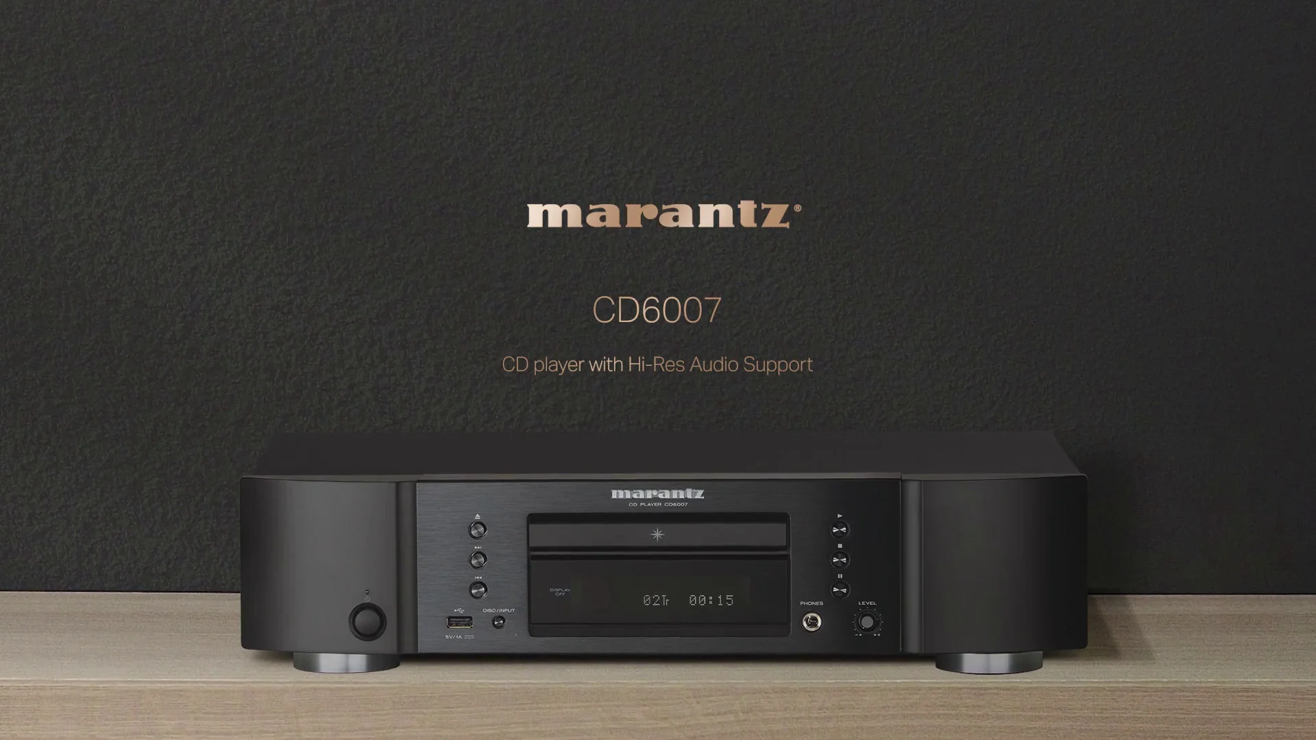 Marantz CD6007 silber CD-Player CD-RRW, USB, MP3, India