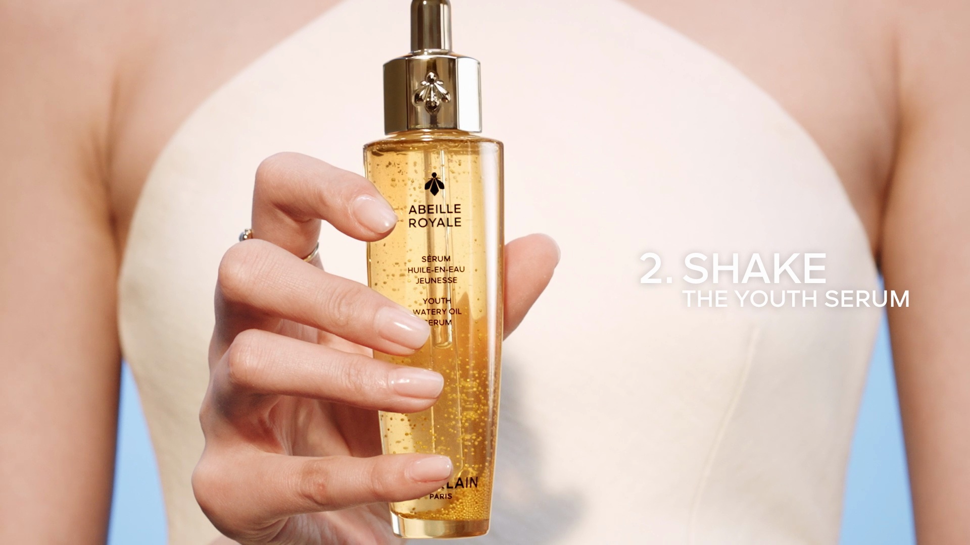 GUERLAIN ABEILLE E SHOT ゲラン ABEILLE ROYALE ⋅ BEE LAB SHOTᵀᴹ ⋅ GUERLAIN