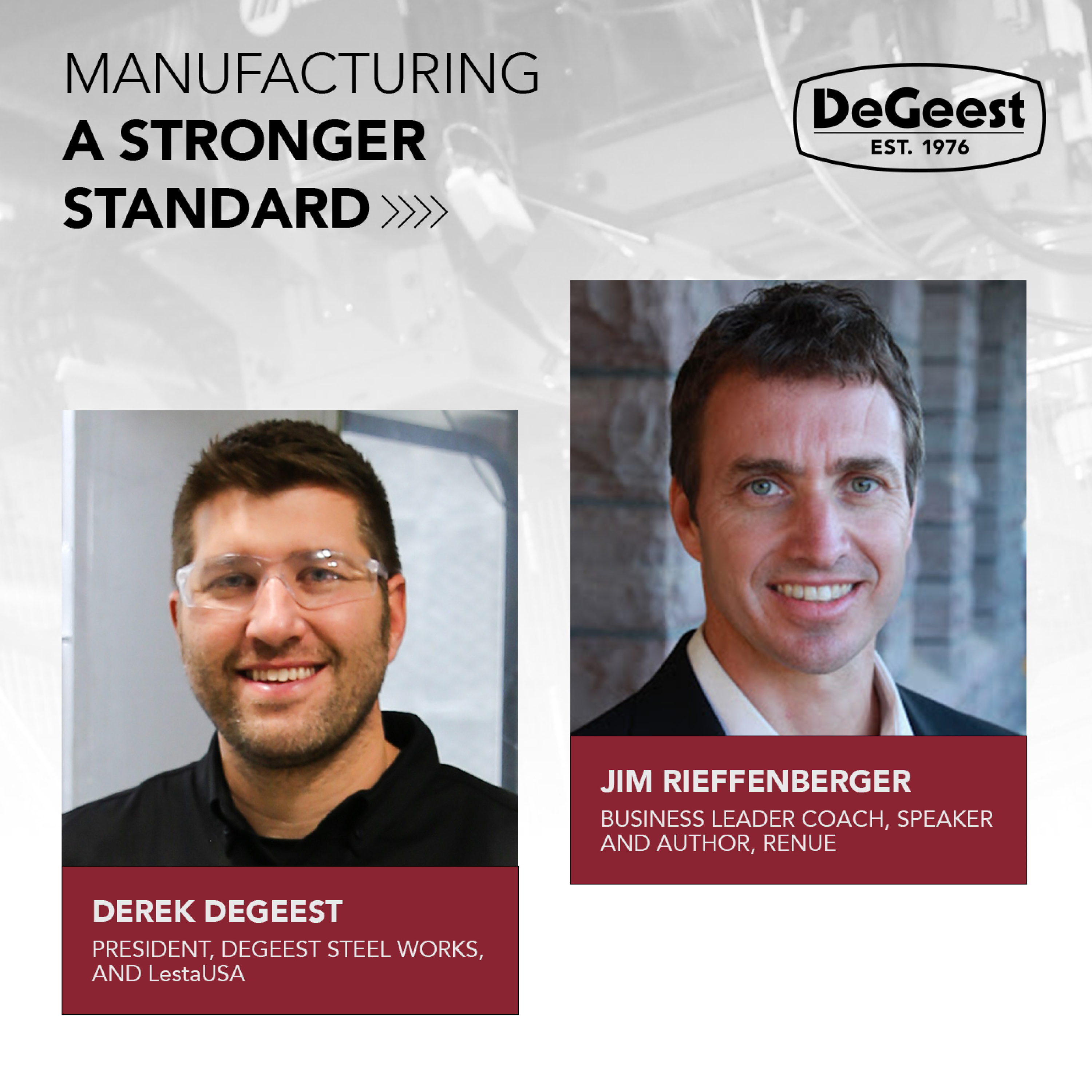 Manufacturing a Stronger Standard