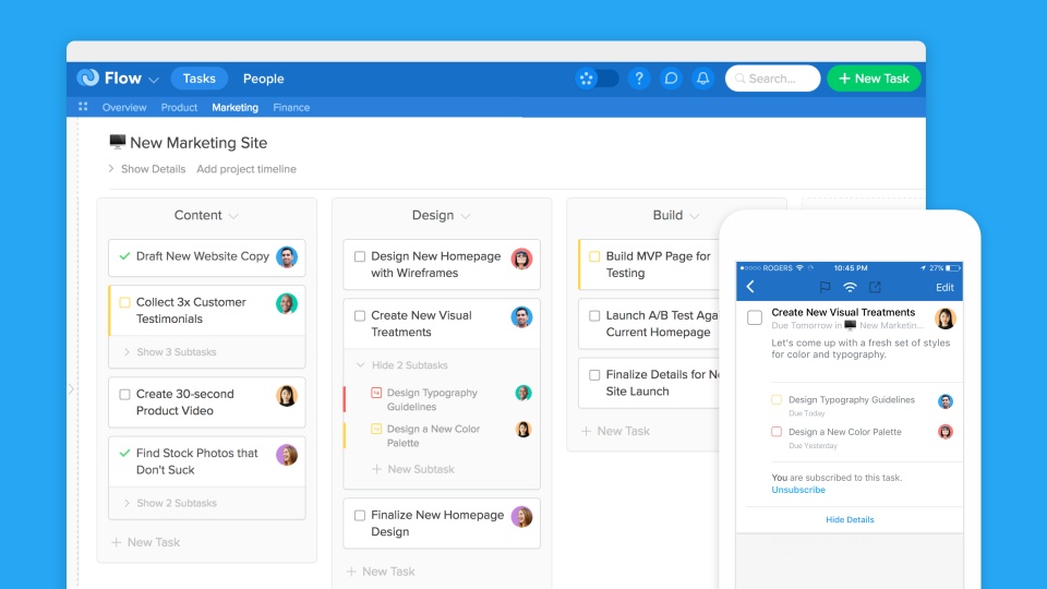 Introducing Advanced Subtasks