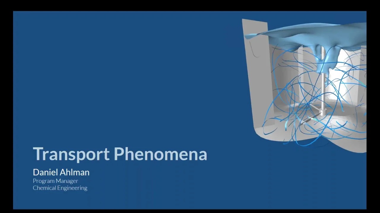 webinar_Introduction to Modeling of Transport Phenomena with COMSOL  Multiphysics