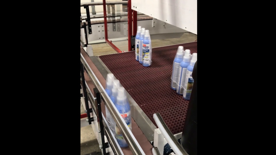 SV361 Twin Stream Flight Bar (wrapping bottles of shampoo) - 45611