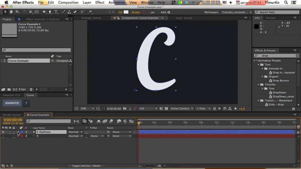How to Animate a Smooth Text Reveal in After Effects (With a Script)